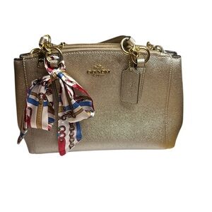 Coach EUC 2017 Gold Women's Handbag